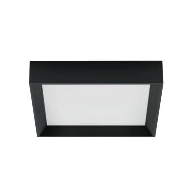 TARA PLAFONIERA PICCOLA QUADRATA BIANCA LED 23W LUCE 3000K DELLA LINEA LIGHT Linea Light - Cristalensi Shop Online