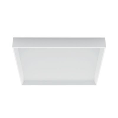 TARA PLAFONIERA MEDIA QUADRATA BIANCA LED 33W LUCE 3000K DELLA LINEA LIGHT Linea Light - Cristalensi Shop Online