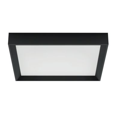 TARA PLAFONIERA GRANDE QUADRATA BIANCA LED 45W LUCE 3000K DELLA LINEA LIGHT Linea Light - Cristalensi Shop Online