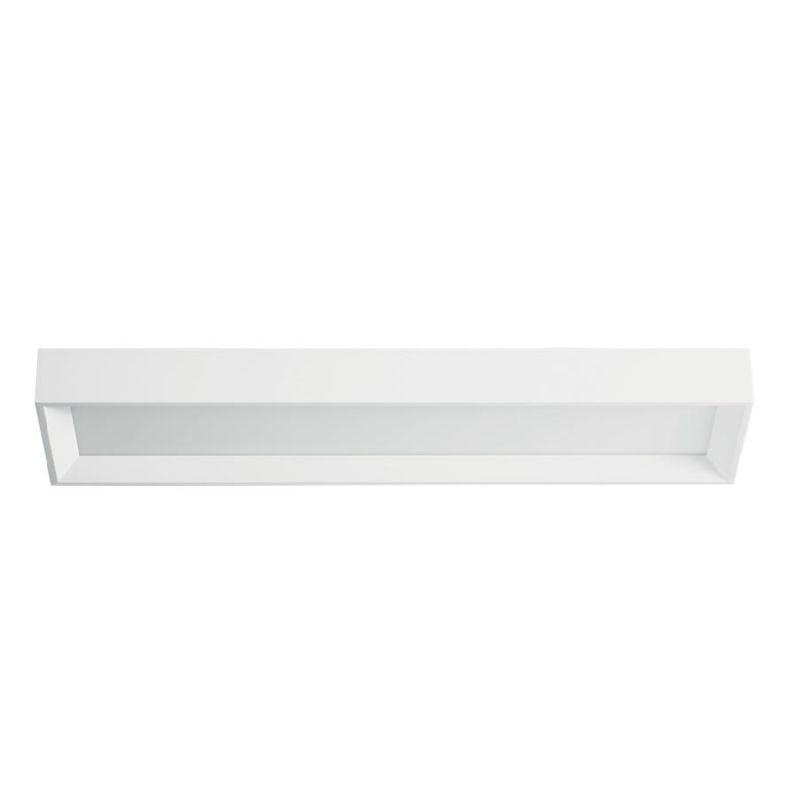 TARA DIMM PLAFONIERA RETTANGOLARE 74X19 DIMMERABILE LED 28W LUCE 3000K BIANCA DELLA LINEA LIGHT Linea Light - Cristalensi Shop O