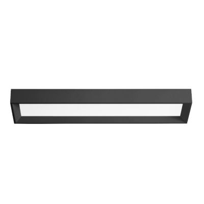 TARA DIMM PLAFONIERA RETTANGOLARE 74X19 DIMMERABILE LED 28W LUCE 3000K BIANCA DELLA LINEA LIGHT Linea Light - Cristalensi Shop O