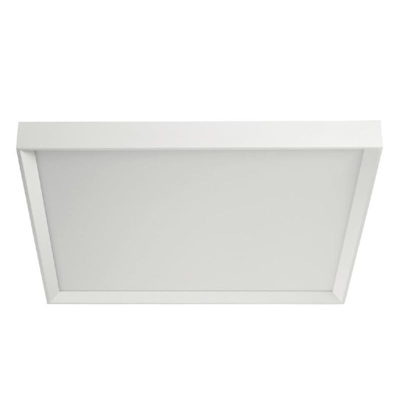 TARA MAXI PLAFONIERA QUADRATA 74X74 DIMMERABILE LED 56W LUCE 3000K BIANCA DELLA LINEA LIGHT Linea Light - Cristalensi Shop Onlin