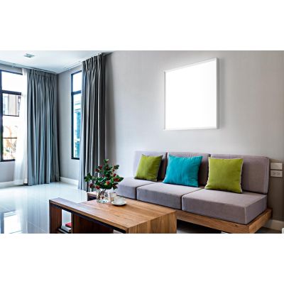 TARA MEGA GRANDE PLAFONIERA QUADRATA 89X89 DIMMERABILE LED 72W LUCE 3000K BIANCA DELLA LINEA LIGHT Linea Light - Cristalensi Sho