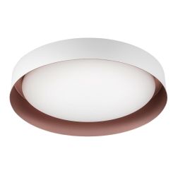CREW 2 PLAFONIERA D52 CON LED 38W LUCE 3000K METALLO IN 4 COLORI DELLA LINEA LIGHT