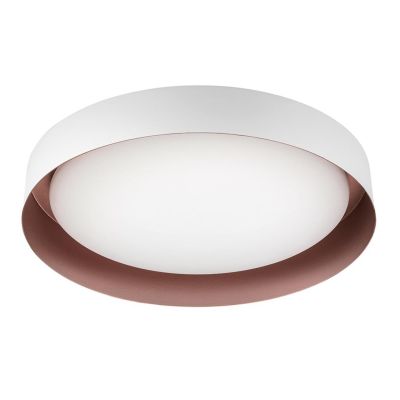 CREW 2 PLAFONIERA D52 CON LED 38W LUCE 3000K METALLO IN 4 COLORI DELLA LINEA LIGHT