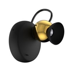 DUCK APPLIQUE ORIENTABILE BIANCA O NERA LED 5W LUCE 2700K-3000K MADE IN ITALY MODERNA LINEA LIGHT 2