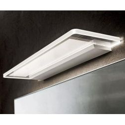 SKINNY APPLIQUE PICCOLO DI LINEA LIGHT BIANCO O ALLUMINIO 14W LUCE DIFFUSA IP44 MODERNO Linea Light - Cristalensi Shop Online