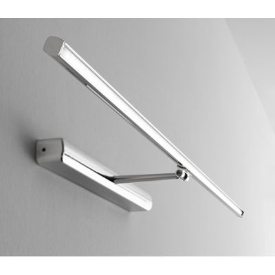 STRAIGHT LAMPADA DA SPECCHIO 2 MISURE IN ALLUMINIO 3 COLORI IP40 LED INTEGRATO LUCE 3000K MODERNA