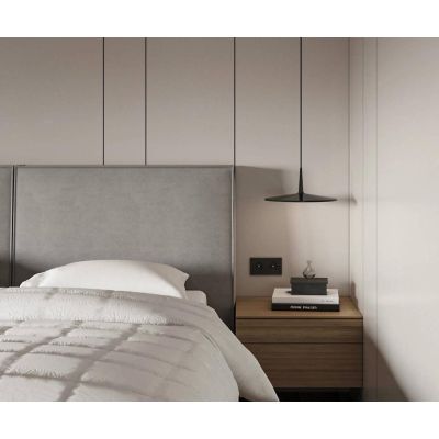 POE SOSPENSIONE SINGOLA BIANCA O NERA LED 7W LUCE 3000K MODERNA ED ECONOMICA DELLA LINEA LIGHT Linea Light - Cristalensi Shop On