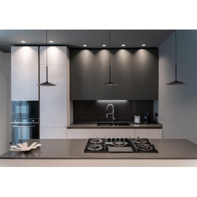 POE PLUS SOSPENSIONE SINGOLA BIANCA O NERA LED 15W LUCE 3000K MODERNA DELLA LINEA LIGHT Linea Light - Cristalensi Shop Online