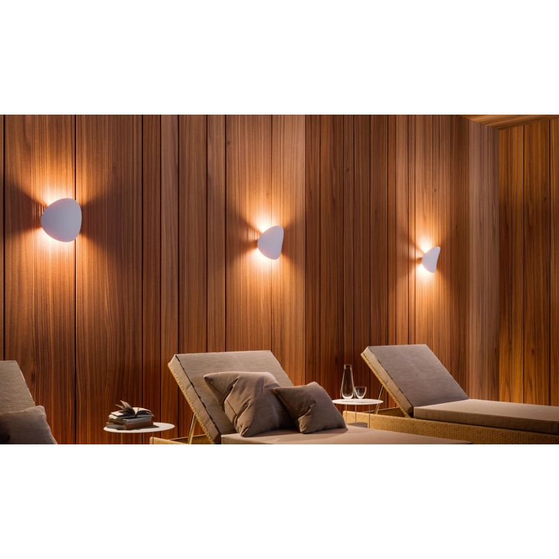 ALBA LAMPADA DA PARETE ORIENTABILE LED 34W LUCE 2700K-3000K BIANCA O NERA MADE IN ITALY LINEA LIGHT