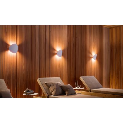 ALBA LAMPADA DA PARETE ORIENTABILE LED 34W LUCE 2700K-3000K BIANCA O NERA MADE IN ITALY LINEA LIGHT