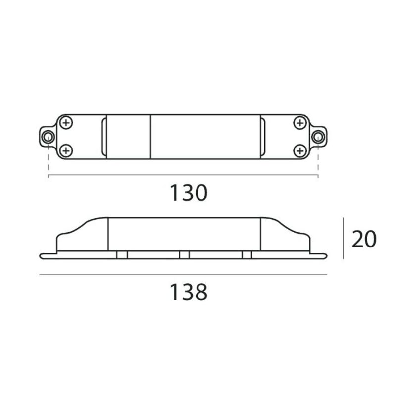 DRIVER ON/OFF 350MA 40V 6-12W DELLA LINEA LIGHT