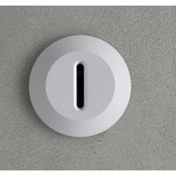 PETIT SEGNAPASSO ROTONDO O QUADRATO IP44 LED 1W LUCE 3000K BIANCO MODERNO MADE IN ITALY 2