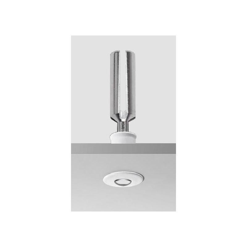 ASPHO FARETTO DA INCASSO A LED 1,5W LUCE 3000K BIANCO IP44 MODERNO MADE IN ITALY LINEA LIGHT