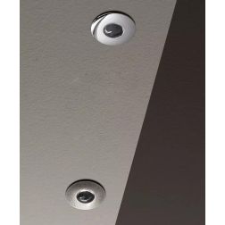 ASPHO FARETTO DA INCASSO A LED 1W LUCE 2700K-3000K-4000K IP44 3 COLORI MODERNO MADE IN ITALY LINEA LIGHT