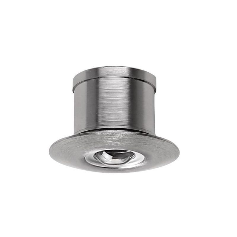 NITUM FARETTO ROTONDO DA INCASSO LED 1W LUCE 3000K IP44 3 COLORI MODERNO MADE IN ITALY LINEA LIGHT