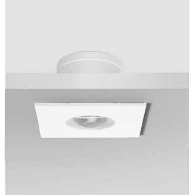 NITUM FARETTO QUADRATO DA INCASSO BIANCO LED 1W LUCE 3000K IP44 MODERNO MADE IN ITALY LINEA LIGHT