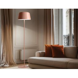 DELFI PIANTANA MODERNA IN ALLUMINIO 5 COLORI LED 15W LUCE 2700K E 3000K DIMMERABILE MADE IN ITALY