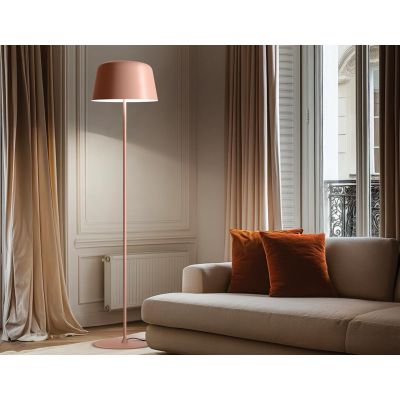 DELFI PIANTANA MODERNA IN ALLUMINIO 5 COLORI LED 15W LUCE 2700K E 3000K DIMMERABILE MADE IN ITALY