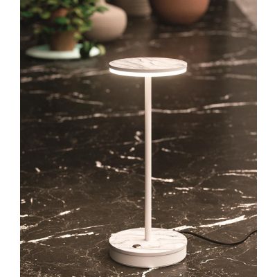 GEMINI LAMPADA DA TAVOLO H30 CM LED 9W LUCE 2700K-3000K DIMMERABILE 2 COLORI DISPONIBILI MADE IN ITALY LINEA LIGHT