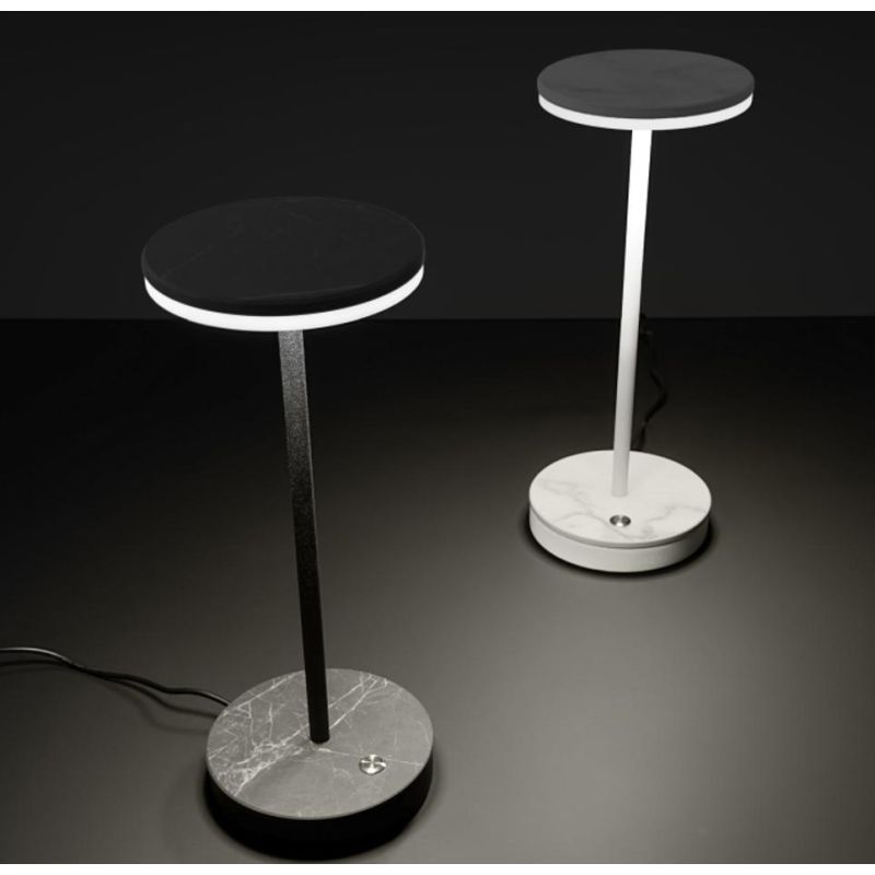 GEMINI LAMPADA DA TAVOLO H30 CM LED 9W LUCE 2700K-3000K DIMMERABILE 2 COLORI DISPONIBILI MADE IN ITALY LINEA LIGHT