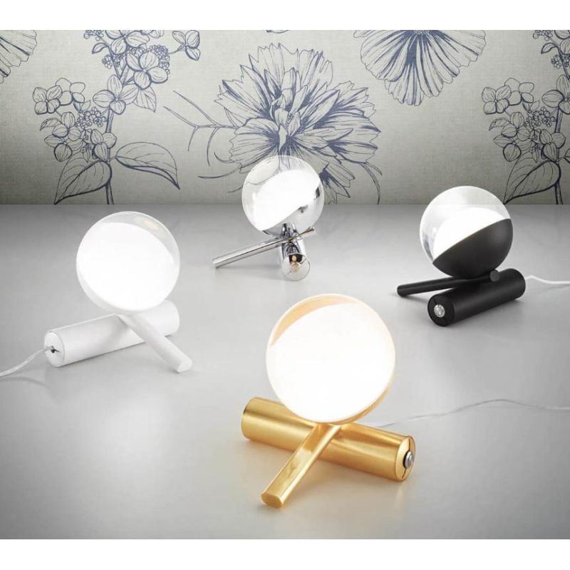 ROSSINI LUMETTO MODERNO E ORIGINALE DIMMERABILE LED 7W LUCE 2700K-3000K 4 COLORI MADE IN ITALY