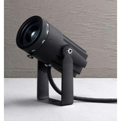 IRIS67 FARETTO PROIETTORE DIREZIONABILE NERO IP67 LED 13W LUCE 3000K MADE IN ITALY LINEA LIGHT