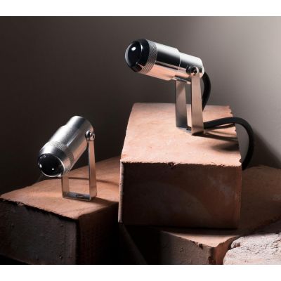 CLIVO FARETTO PROIETTORE DIREZIONABILE IN ACCIAIO IP66 LED 3W LUCE 3000K MADE IN ITALY LINEA LIGHT