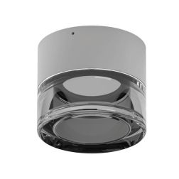 HORUS CONVEX LAMPADA ROTONDA D12.6 CM CON VETRO FUME,AMBRA O TRASPARENTE LED 11W LUCE 3000K IP65
