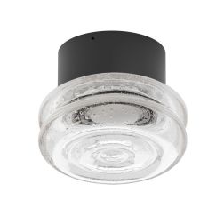 BLANK PLAFONIERA/APPLIQUE IP65 LED 11W LUCE 3000K 4 COLORI CON DIFFUSORE IN VETRO MODERNA LINEA LIGHT 2