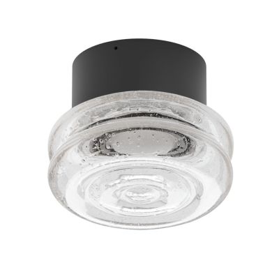BLANK PLAFONIERA/APPLIQUE IP65 LED 11W LUCE 3000K 4 COLORI CON DIFFUSORE IN VETRO MODERNA LINEA LIGHT