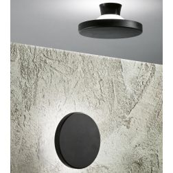 BOND LAMPADA DA ESTERNI NERA IP65 LED 12W LUCE 2700K-3000K MODERNA MADE IN ITALY LINEA LIGHT