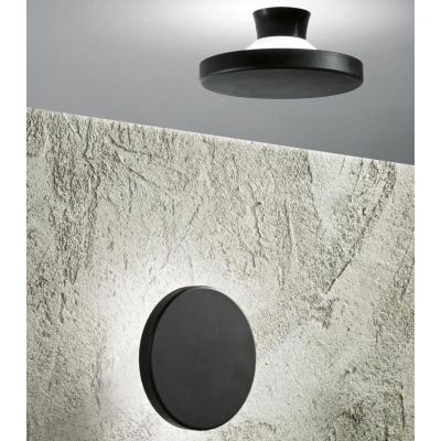 BOND LAMPADA DA ESTERNI NERA IP65 LED 12W LUCE 2700K-3000K MODERNA MADE IN ITALY LINEA LIGHT