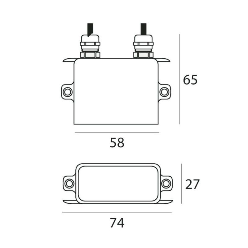 DRIVER ON/OFF 350MA 2,5W 3-7V DELLA LINEA LIGHT
