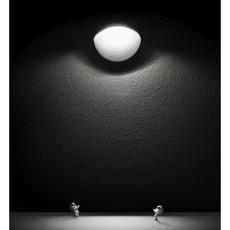 ENVELOPE SEGNAPASSO ROTONDO DA ESTERNO IP66 ALLUMINIO 3 COLORI LED 2.5W LUCE 3000K MADE IN ITALY