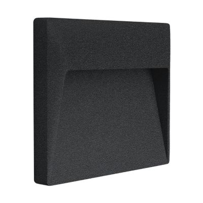 ENVELOPE SEGNAPASSO QUADRATO DA ESTERNO IP65 ALLUMINIO 3 COLORI LED 8W LUCE 3000K MADE IN ITALY