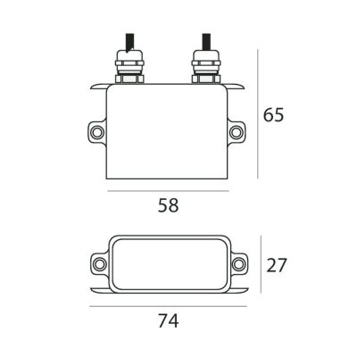 DRIVER ON/OFF 500MA 4,5W 3-7V DELLA LINEA LIGHT