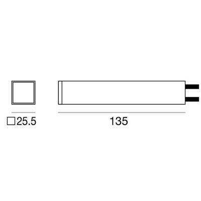 DRIVER ON/OFF 630MA 12W 9-20V DELLA LINEA LIGHT