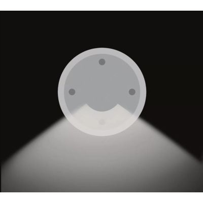 ALCOR SEGNAPASSO IN ALLUMINIO DA ESTERNI IP67 LED 5.6W LUCE 3000K CALPESTABILE MADE IN ITALY LINEA LIGHT