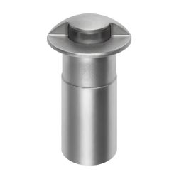 ALCOR 316 SEGNAPASSO 1 TAGLIO IN ACCIAIO IP67 LED 3W LUCE 3000K CALPESTABILE MADE IN ITALY LINEA LIGHT