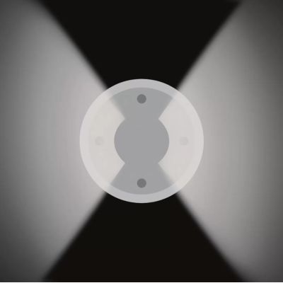 ALCOR 316 SEGNAPASSO DA INCASSO 2 TAGLI IN ACCIAIO IP67 LED 3W LUCE 3000K CALPESTABILE MADE IN ITALY