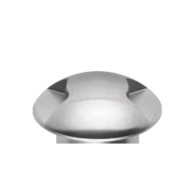 ALCOR 316 SEGNAPASSO DA INCASSO 2 TAGLI IN ACCIAIO IP67 LED 3W LUCE 3000K CALPESTABILE MADE IN ITALY