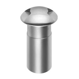 ALCOR 316 SEGNAPASSO DA INCASSO 2 TAGLI IN ACCIAIO IP67 LED 3W LUCE 3000K CALPESTABILE MADE IN ITALY