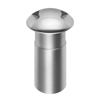 ALCOR 316 SEGNAPASSO DA INCASSO 2 TAGLI IN ACCIAIO IP67 LED 3W LUCE 3000K CALPESTABILE MADE IN ITALY