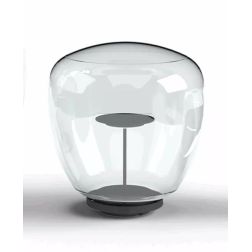 ROLLING SKY LAMPADA DA GIARDINO CON SFERA TRASPARENTE IP65 LED 17W LUCE 2700K-3000K NERA O MARRONE MADE IN ITALY