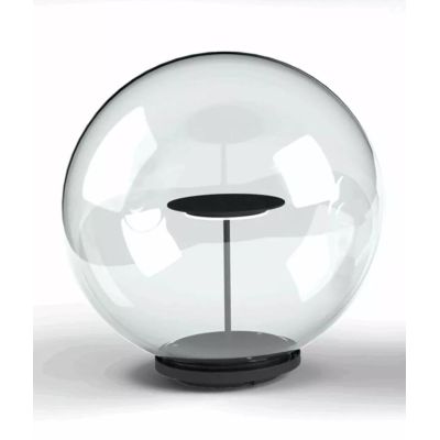 ROLLING SKY LAMPADA DA GIARDINO CON SFERA D50 CM IP65 LED 22W LUCE 2700K-3000K NERA O MARRONE MADE IN ITALY