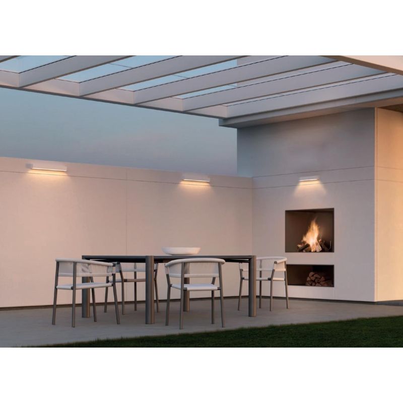 AROOS APPLIQUE DA ESTERNO L22 CM 3 COLORI IP65 LED 7W LUCE 3000K MONO EMISSIONE Redo Group - Cristalensi Shop Online