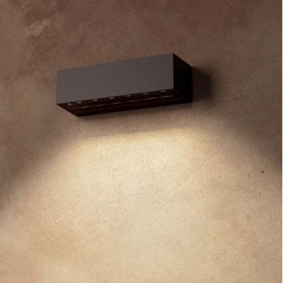AROOS APPLIQUE DA ESTERNO L38 CM 3 COLORI IP65 LED 14W LUCE 3000K MONO EMISSIONE Redo Group - Cristalensi Shop Online