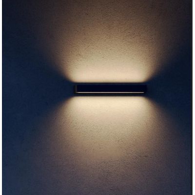 AROOS APPLIQUE DA ESTERNO L38 CM 3 COLORI IP65 LED 21W LUCE 3000K BIEMISSIONE LUCE Redo Group - Cristalensi Shop Online